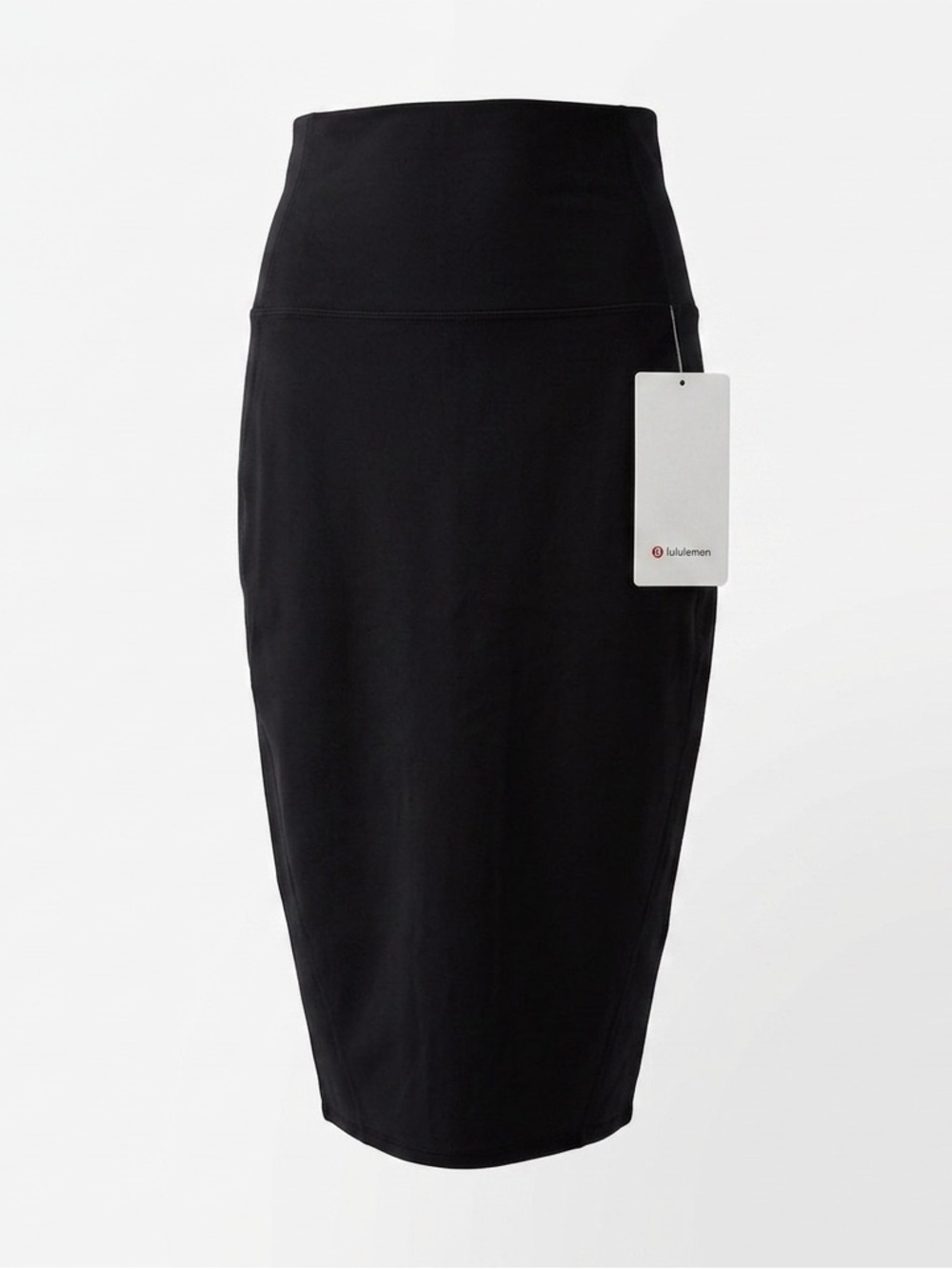 Lululemon Women’s Nulu Slim-Fit HR Black Pencil Skirt Size 4